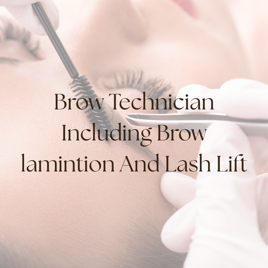 Brow and natural lash technician diploma
